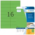 Produktbild: HERMA 4554 - Grün - Rechteck - A4 - Universal - Matte - Laser/Inkjet