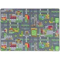 Produktbild: Pergamon Strassenteppich, Mehrfarbig, Textil, 140x200 cm, Teppiche & Böden, Teppiche, Teppich Kinderzimmer