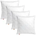 Produktbild: sleepling 4er Set Kissen 50x50 cm, Sofakissen, Kissenfüllung, Zierkissen für Allergiker, Deko Kissen Füllung 50 x 50, Ökotex, waschbar bis 60 Grad, Made in EU, Komfort 100