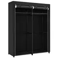 Produktbild: SONGMICS Stoffschrank, RYG02BK schwarz 140,0 x 43,0 x 174,0 cm, 1 St.