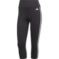 Produktbild: Adidas TRAIN ESSENTIALS 3-STREIFEN HIGH-WAISTED 3/4-LEGGINGS - schwarz