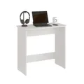 Produktbild: KOMTO Kleiner Schreibtisch Sonoma Oak – Computertisch, PC Tisch für Büro, Schmaler Arbeitstisch, Büro Tisch | Small Desk Zipp 79,5 x 39 x 75,5 cm