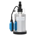 Produktbild: Flachsaugerpumpe GFS 4000 INOX 400 W, 9000 l/h Fördervol., 6,5 m max. Förderh...