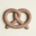 Produktbild: Mushie Beißring Brezel Baby Silikon Teether Geschenk | Original | Händler & NEU