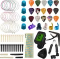 Produktbild: TTCR-II Gitarrenzubehör Gitarren Zubehör Set Gitarrenstimmgerät 75 Stück