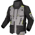 Produktbild: LS2 APOLLO MAN schwarz grau gelb Motorradjacke wasserdicht CE AAA Gr. XXL