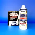 Produktbild: (34,90€/L)Weider Amino Power Liquid 1000ml Elektrolythe Aminosäuren BCAA+Probe