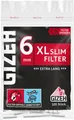 Produktbild: Black XL Slim Filter – XL Slim Filter mit 6mm Durchmesser – Filter mit Klebef...