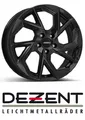 Produktbild: 4x Dezent AP 6,5x17 5/100,0 ET50 Black