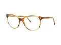 Produktbild: Tom Ford FT5544-B 056 55 Brille Brillenfassung Brillengestell Braun Blaufilter