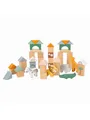 Produktbild: Small Foot - Wooden Building Blocks Safari 50dlg.