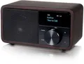 Produktbild: Kathrein DAB+ 1 mini Holz (dunkel) portables Radio DAB/UKW mit Akku 20 Stunden S