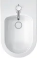 Produktbild: Duravit White Tulip Stand Bidet 370x580mm, 22931, 2293100000, Farbe: Weiß