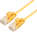 Produktbild: ROLINE 21153922 - Patchkabel Cat.6a UTP gelb 0.5 m