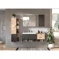 Produktbild: Mid.you Badezimmer Grado, Metall, 5-teilig, 12 Fächer, 2 Schublade(n),0 Schublade(n) Schubladen, 182 cm, FSC Mix, hängend, Badezimmer, Badmöbelsets & Badmöbelserien, Badmöbel-Sets