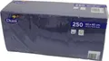 Produktbild: Duni 250 Zelltuch Servietten Dunkel-Blau 40cm x 40cm
