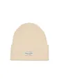 Produktbild: Marc O'Polo Beanie breiter Umschlag, Markenlabel, Rippstrick