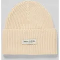 Produktbild: Marc O'Polo Beanie aus reiner Baumwolle in Offwhite, Größe 1