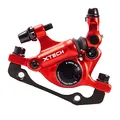 Produktbild: ShenZhenShiShiLiLanTianKeJiYouXianGongSi CNC hydraulische Scheibenbremse Fahrrad, Fahrrad-Scheibenbremsen-Set vorne und hinten, hydraulische Bremse Fahrrad aus Aluminiumlegierung für MTB Mountainbike,
