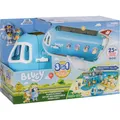 Produktbild: Moose Bluey Verwandlungsspielset Holiday 3in1 Flugzeug-Boot-Hotel (17670)