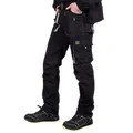 Produktbild: Reis FORECO-T BJS50 Arbeitshosen Männer, Arbeitshose, Schnittschutzhose, Arbeithose Herren, Schwarz Hellgrau, 50 Größe