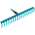 Produktbild: Gardena 3179-20 Rechen zum Aufsammeln von Unkrauterde, 16T, 41cm
