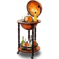 Produktbild: Goplus - Globus bar, Globusbar, Hausbar, Weinregal, Flaschenregal, Weltkugel bar, Dekobar, Cocktailbar,Tischbar, 88 x 45 cm