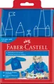 Produktbild: FABER-CASTELL 2012 Kinder Malschürze Malkittel Bastelschürze 6-10 Jahre - blau