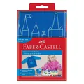 Produktbild: Faber-Castell 201203 - Malschürze für Kinder blau aus Polyester Gr. 110 NEU