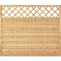 Produktbild: T & J Sichtschutzzaun Maxi-Massiv-Ranki Grün 180 x 150 cm