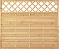 Produktbild: T&J Maxi Massivzaun Ranki 180 x 150 cm