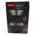 Produktbild: Bodum 11571-109 Pour Over Kaffeebereiter mit Permanentfilter 1 L, Mehrlagig, tra