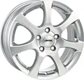 Produktbild: Autec Typ Z - Zenit brillantsilber 5.5x14 ET35 - LK5/100 ML57.1 Alufelge silber
