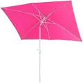 Produktbild: Sonnenschirm Castellammare, Gartenschirm, 2x3m Rechteckig Neigbar, Polyester/alu 4,5kg Uv-schutz 50+ Pink
