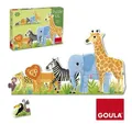 Produktbild: Jumbo Spiele Puzzle Goula Puzzle XXL Dschungel, von klein bis groß - 16 Teile, 16 Puzzleteile
