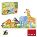Produktbild: / Goula Puzzle XXL Dschungel, von klein bis groß - 16 Teile /  8410446534267