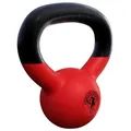 Produktbild: GORILLA SPORTS® Kettlebell - 2-32 kg Gewichte, Einzeln/Set, Gusseisen, Vinyl Beschichtung, Bodenschonende - Kugelhantel, Schwunghantel, Kugelgewicht, Rundgewichte für Fitness, Gym, Krafttraining