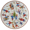 Produktbild: Hutschenreuther Gebäckteller Sammelkollektion 2023 Weihnachtsklänge Plätzchenteller 28cm, Porzellan, (Plätzchenteller)