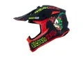 Produktbild: Broken Head Motocrosshelm Broken Head Motocross-Helm FreakZone Schwarz-Rot, Auffälliges Design