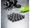 Produktbild: Shimano Laufrad SHIMANO KUGELSATZ 20 Stück Vorderradnabe Stahlkugel - Ersatzkugeln für
