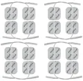 Produktbild: Axion Elektrodenpads passend zu Prorelax, Promed, axion - 4x4cm, 2mm Steckanschluss, 16 St.,selbstklebende TENS EMS Elektroden für TENS EMS Geräte
