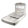 Produktbild: Rubbermaid Baby Wickelstation - Vertikales Modell Grau zusammenklappbare Wickelablage, belastbar bis 15 kg 76192599