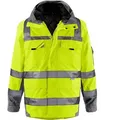 Produktbild: Winter Warnschutzparka 3in1 - XL - gelb/grau