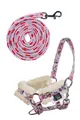 Produktbild: Hobby Horsing Halfter mit Strick Print Steckenpferd HKM Kids Set bunt