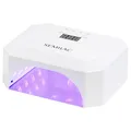 Produktbild: Semilac UV-LED-Lampe Diamond Collection 24W/48W – Nagellampe mit 4 Modi & Bewegungssensor, Display, für UV Lack & Gel