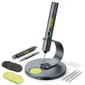 Produktbild: Fanttik T1 Max Lötsatz, Vatertagsgeschenk, kabelloser Elektrolöter, schnelles Aufheizen in 7 Sekunden (390–840 °C), automatischer Schlafmodus, 4 Präzisions-Lötpunkte (C210), 360° drehbarer Halter, geeignet für präzise Reparaturen