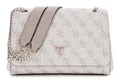 Produktbild: GUESS Noelle II Convertible Xbody Flap Bag Schultertasche Dark Taupe Logo Neu