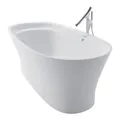 Produktbild: Duravit Oval-Badewanne Cape Cod 185,5x88,5x48,5cm, freist., 2 RS, weiß