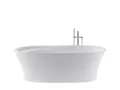 Produktbild: Duravit Cape Cod Badewanne freistehend, mit einer Rückenschräge, 1855x885mm,
