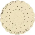 Produktbild: Duni Untersetzer 8lagig Tissue Uni champagne, ø 7,5 cm, 250 Stück